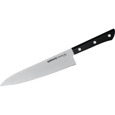 Шеф нож серрейтор SAMURA HARAKIRI SHR-0086B